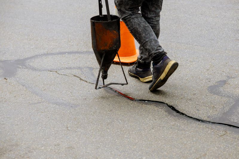 Asphalt Crack Sealing in Greenville, SC