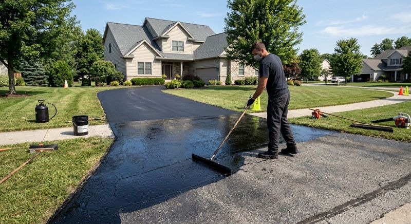 Asphalt Driveway Sealing in Tampa, FL