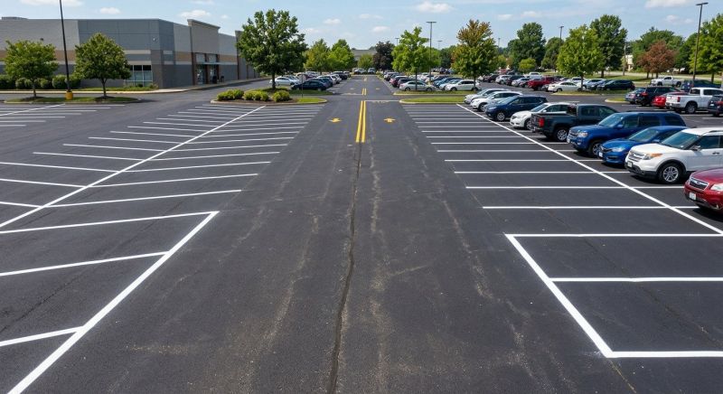 Asphalt Painting in Lawrenceville, GA