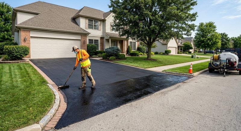 Asphalt Resealing in Grand Rapids, MI