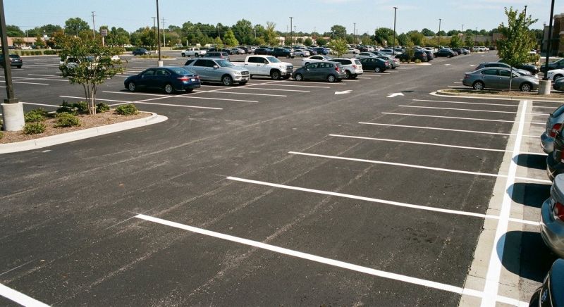 Church Parking Lot Striping in Suwanee, GA