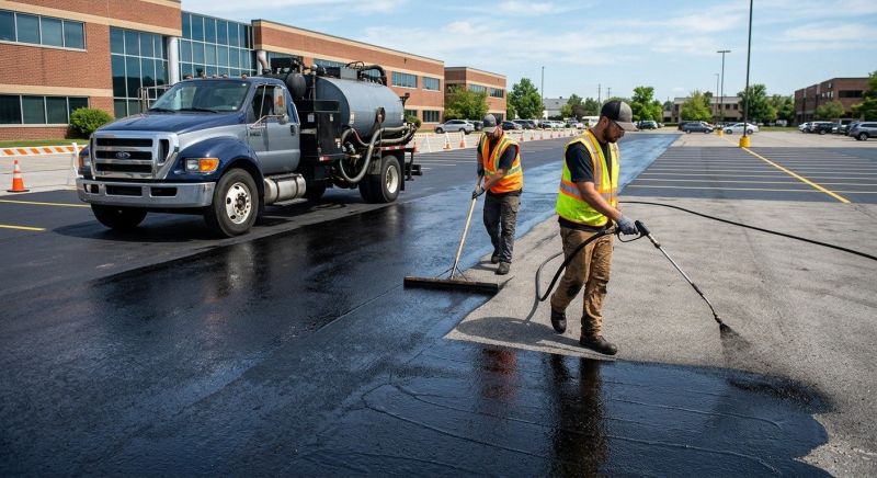 Commercial Asphalt Sealing in Miami Dade County, FL