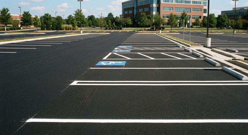 Parking Lot Marking Service in Lawrenceville, GA