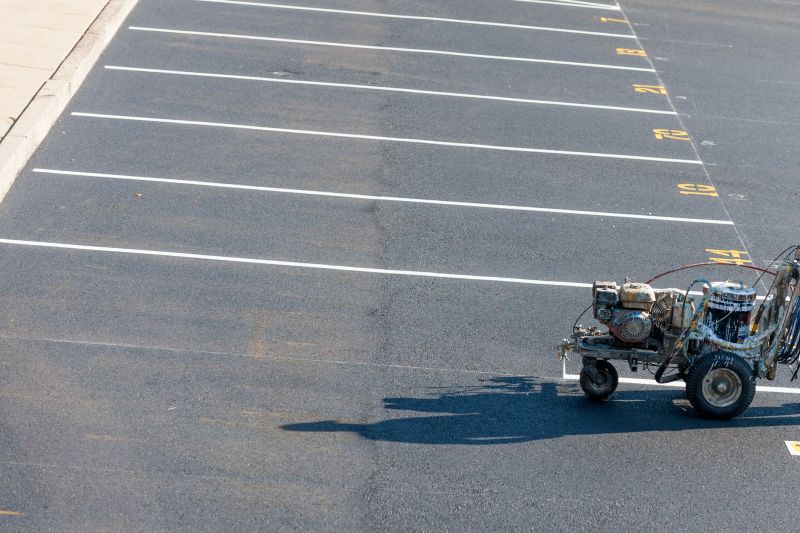 Parking Lot Striping in Suwanee, GA