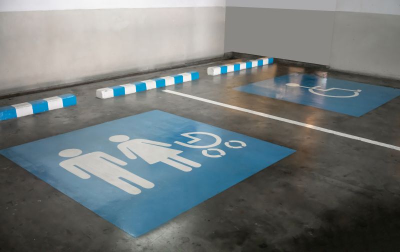 Parking Space Marking in Suwanee, GA