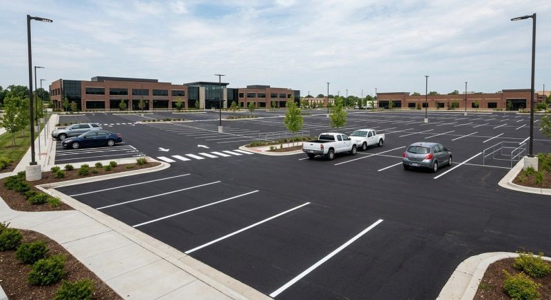 Asphalt Parking Lot Paving in Orange County, CA