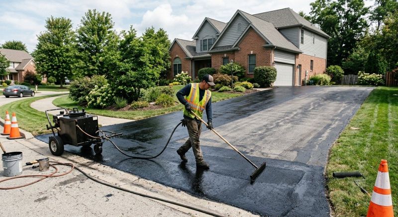 Asphalt Resealing in San Antonio, TX