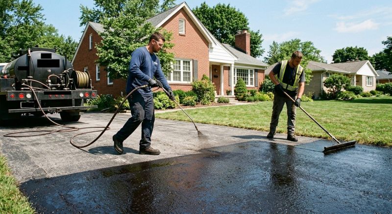Asphalt Sealcoating in San Antonio, TX