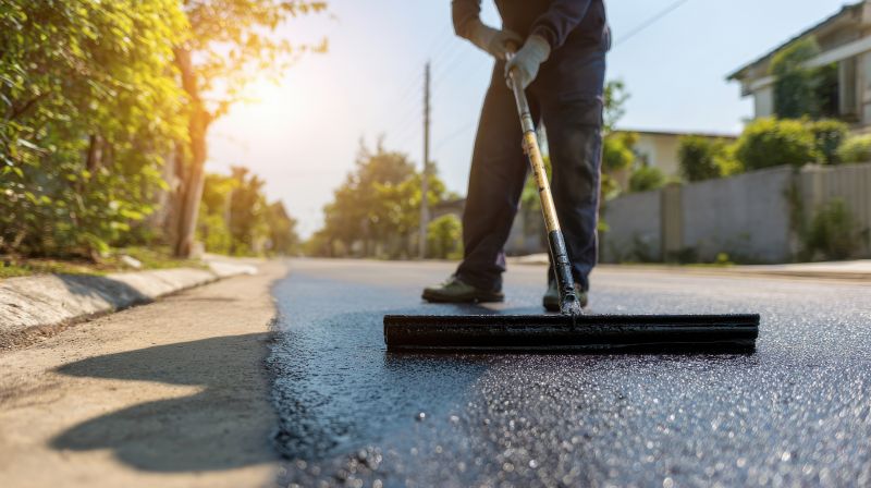 Residential Asphalt Sealing Application