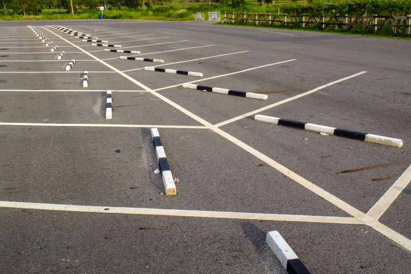 Asphalt Striping in Roswell, GA