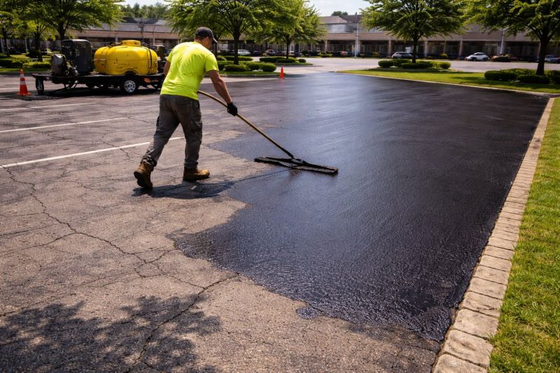 Blacktop Sealcoating in Greenville, SC