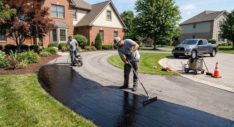Blacktop Sealing in Greenville, SC
