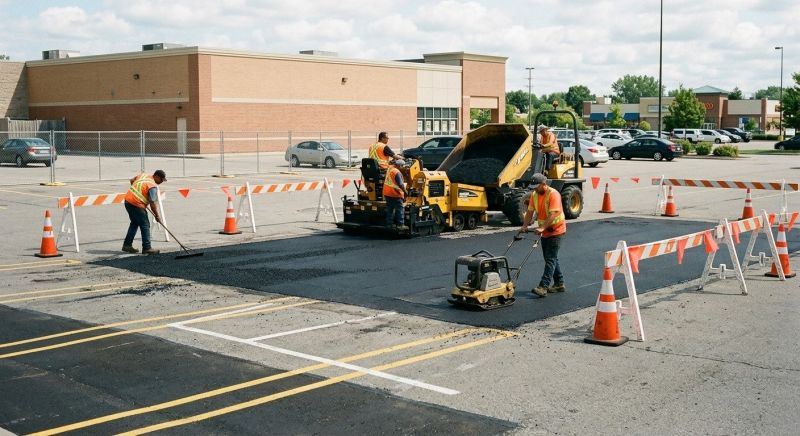 Church Parking Lot Repair in Pasadena, CA