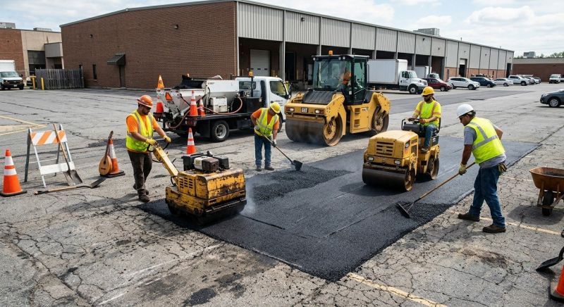 Church Parking Lot Repair in Hilton Head Island, SC