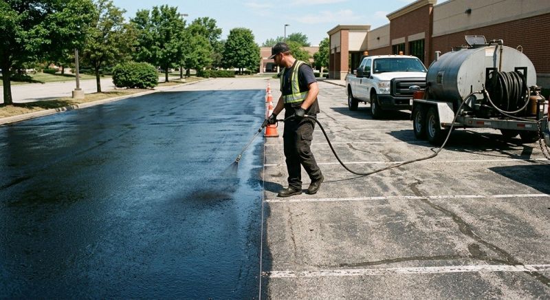 Church Parking Lot Sealcoating in Miami Dade County, FL