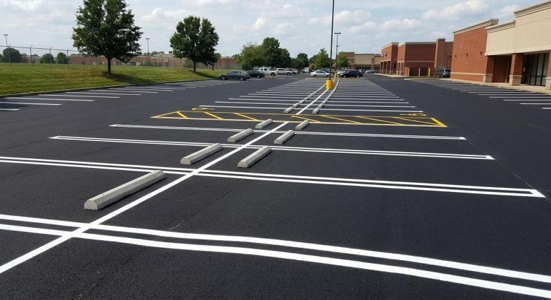 Commercial Asphalt Painting in Alpharetta, GA