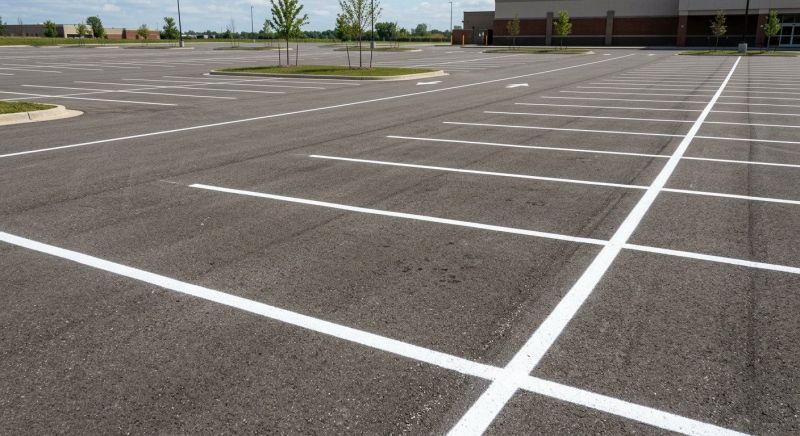Commercial Asphalt Painting in Lawrenceville, GA