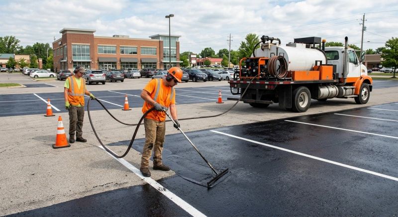 Commercial Parking Lot Sealing in Tampa, FL