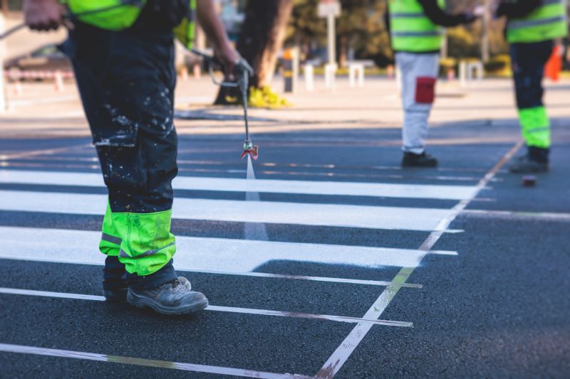 Crosswalk Marking Service in Suwanee, GA