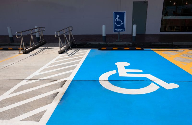 Disability Parking Marking in Suwanee, GA