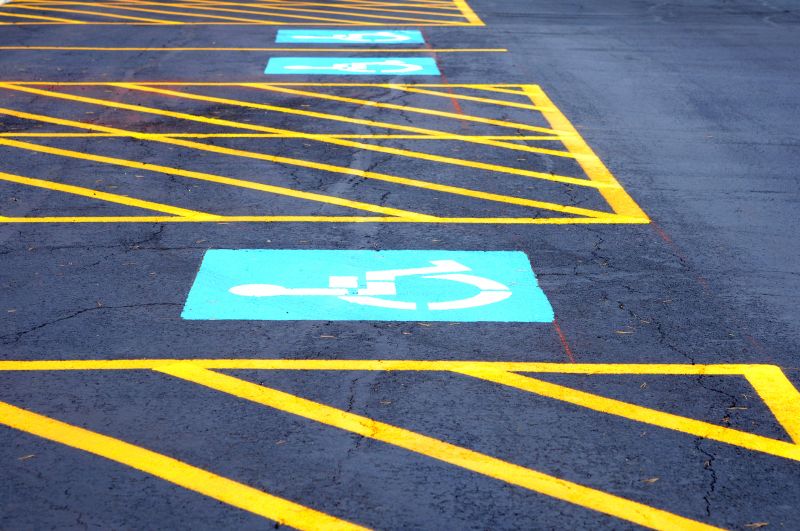 Disability Parking Marking in Lawrenceville, GA