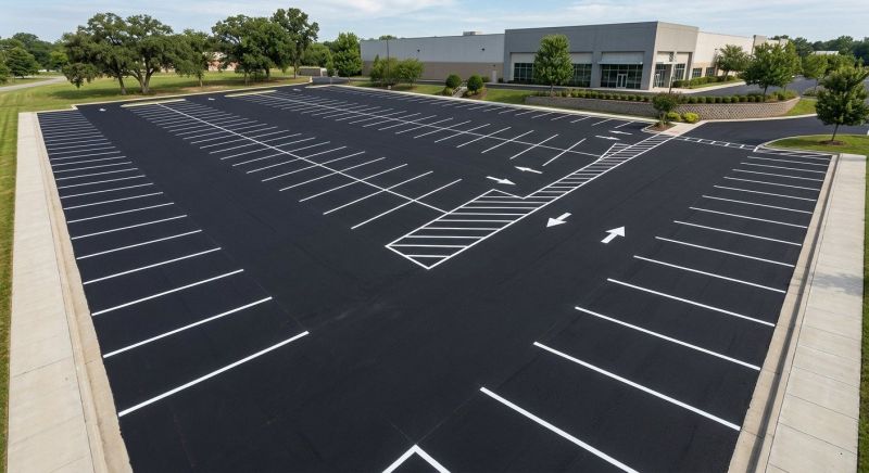 Parking Lot Striping in Lawrenceville, GA