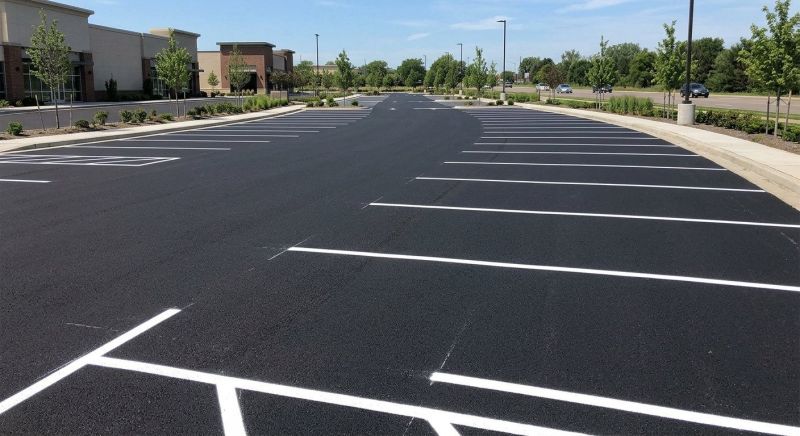 Parking Lot Striping in Suwanee, GA