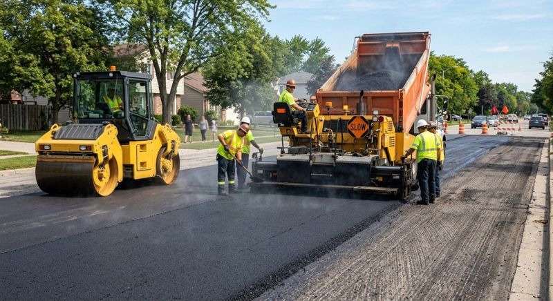 Road Paving Service in Orange County, CA