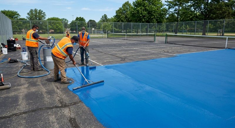 Sports Court Resurfacing in Tampa, FL